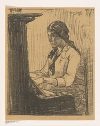 Laura Bacot spiller piano