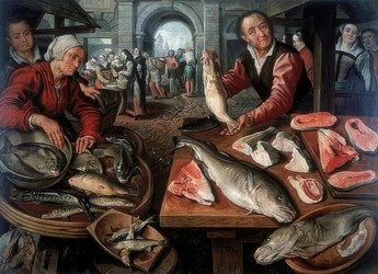 Fischmarkt. 1599