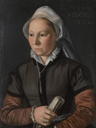Portrett av en ung kvinne, 1562.