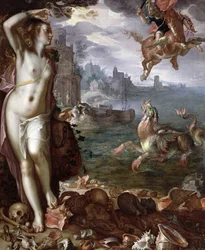 Perseus redder Andromeda