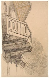 En fløj af H.C. Aggersborgs villa i Classens Have   1271492   no       norwegian Successfully Translated  Original: Harlech Castle, 1832, 1938 Translat: Harlech Castle