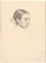 Portrett av Susette Cathrine Skovgaard (gift Holten)