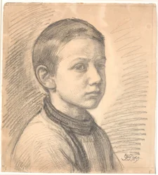 Portrett av maleren J.Th. Skovgaard som gutt