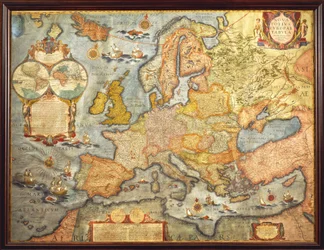 Kart over Europa 1686 av Joan Blaeu