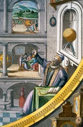 Tycho Brahe, dansk astronom, c1630