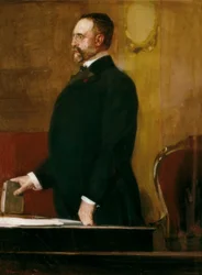Portrett av Don Jose Canalejas Mendez (1854-1912)