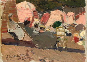 Stranden, Biarritz, 1906