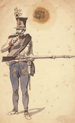 Privat soldat fra det ungarske infanteriet, 1835-1849