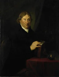Portrett av Gerrit van der Pot, Lord of Groeneveld, kunstsamler i Rotterdam