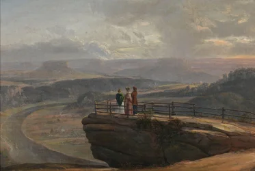Norsk: Fra Bastei Utsikt fra Bastei