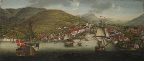 Utsikt over Bergen havn