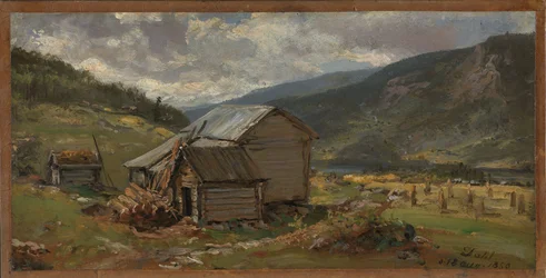 View of Hjelle in Valdres 