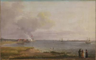 Utsikt over Øresund nær Kalkverket