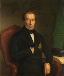 Portrett av Johan Rudolf Thorbecke, stats- og innenriksminister