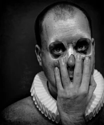 A clowns death (serie), 2014 (fotokunst digital kunst)