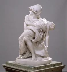 Mars og Venus (Carrara-marmor)