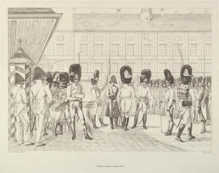 Østerrikske grenaderer, tidlig på 1800-tallet.
