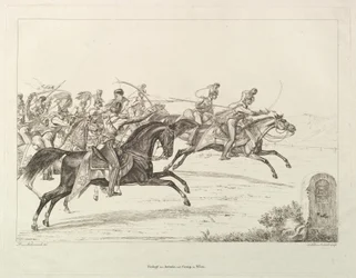 Østerrikske Lancers, tidlig på 1800-tallet.