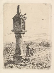 Minnesøyle med en jernhånd, 1811.