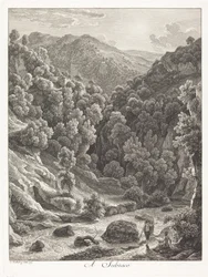 I Subiaco (nær Subiaco)