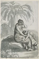 Hagar og Ismael i ørkenen