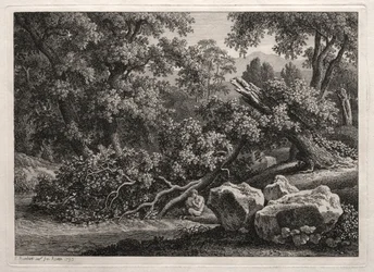 Heroic Landscape: The Satyr Playing the Flute, 1795.