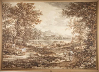Scene fra den romerske Campagna, Torre del Quinto