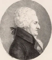 Portrett av komponisten Pierre-Alexandre Monsigny 1729-1817, 1826.