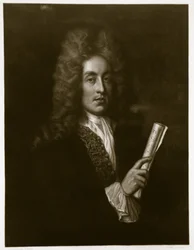 Portrett av Henry Purcell (1659-95) gravert av George J. Zobel (1810-81)