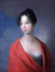 Storhertuginne Catherine Pavlovna av Russland 1788-1819, tidlig på 1800-tallet.