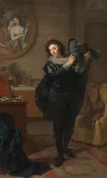 Herr Chatelain (?) i kostyme