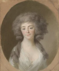 Louisa Isabella Alexandrina Augusta von Kirchberg (1772-1827). Kone til Frederick William, prins av Nassau-Weilburg, og svigerinne til Augusta Maria Carolina av Nassau-Weilburg