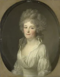 Portrett av Johanna Ferdinanda van Collen, kone til Salomon Rendorp