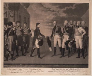 Tilsit møte med tre monarker i juli 1807, 1808