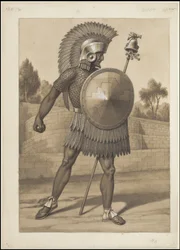 En samling av Waldecks originale kunstverk fra Mesoamerica, boks 3 av 22