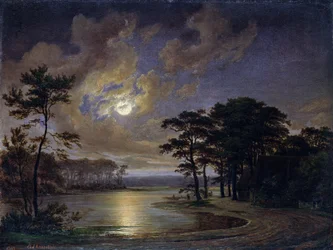 Holsteins hav - Måneskinn, 1847