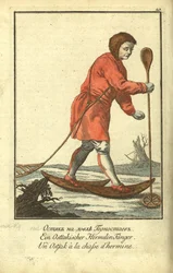 Ostyak på jakt, 1799