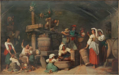 romersk vinpresse