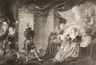 Olivias hage, Act III, Scene IV, fra 