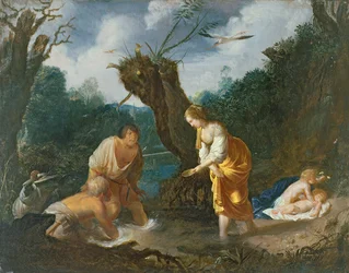 Latona forvandler bøndene til frosker, ca. 1644 (olje på kobber)