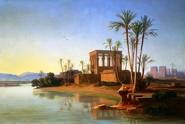 Philae, ca. 1860 (olje på lerret)