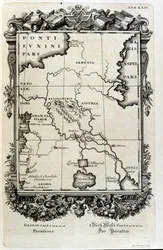 Kobberstikk fra 'Physica Sacra' av den sveitsiske lærde. Johann Jakob Scheuchzer