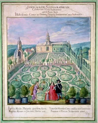 Dutch Garden, fra 'Nassau Florilegium', 1650