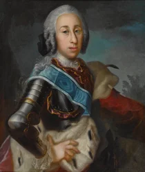 Clement Francois De Paule, prins av BAVIERE - Clement Frans av Bayern (1722-1770) - Johann Jonas Michael (ca. 1715-1791). olje på lerret