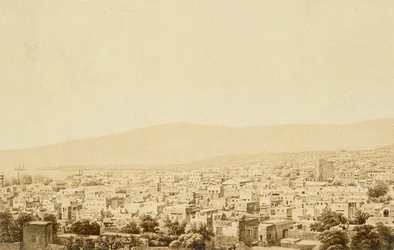 Beirut. Etsning av Bernatz et alii - Steinkopk J.F. Redaktør