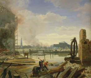 Hamburg etter brannen i 1842, 1842