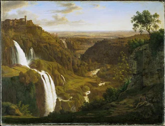 Foss nær Tivoli, Italia