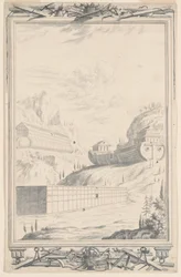 Studie for Noahs ark, plate 40, Physica Sacra