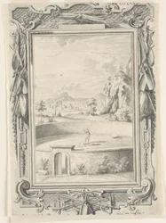 Studie for The Fleece of Gideon, Plate 375, Physica Sacra