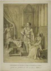 Hertug Ludwig I og Ludmilla